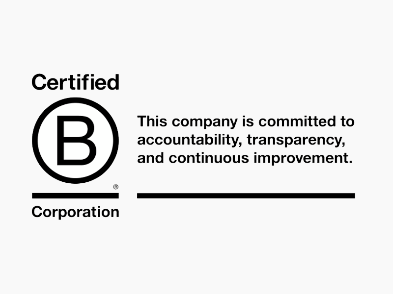 RYDEN IS A CERTIFIED B CORPORATION Image