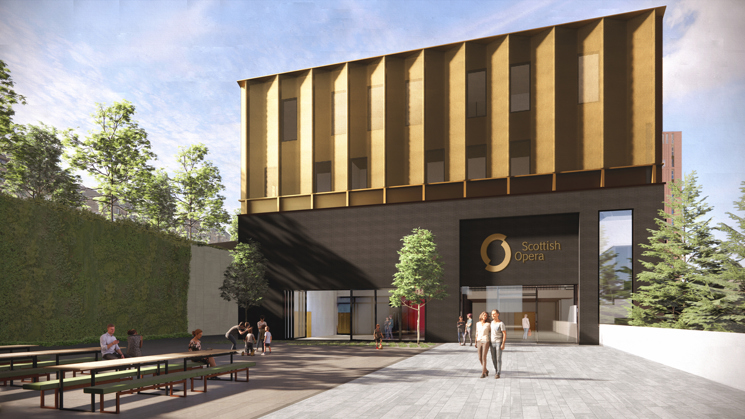  Scottish Opera's New HQ in Glasgow Gets Planning Permission  Image